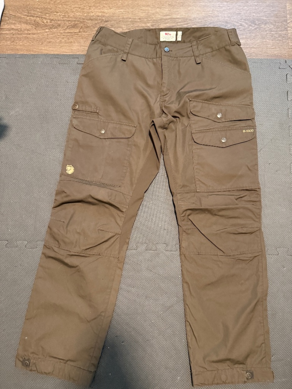 Fjällräven G-1000 Cargo Hiking Pants | Dark Brown | Men's Outdoor Trekking Pants